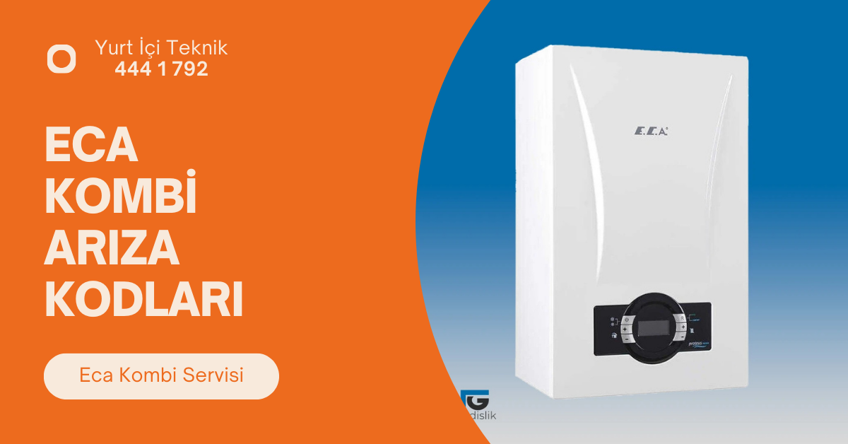 eca kombi arıza kodları